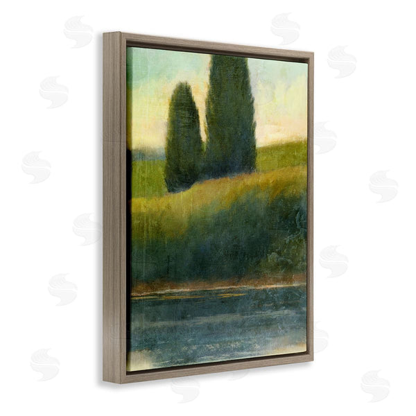 Stupell Industries Suzanne Nicoll | Rural Pond Reflection Landscape Wall Art