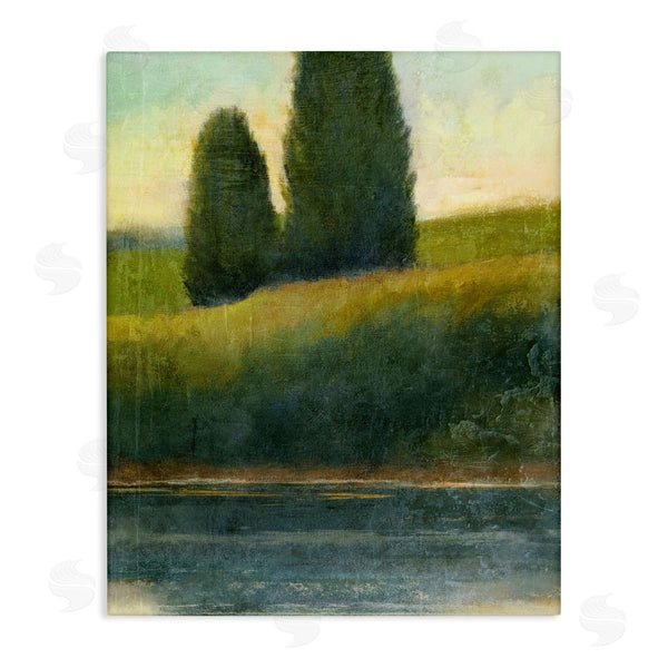 stupell industries Suzanne Nicoll | Rural Pond Reflection Landscape Wall Art