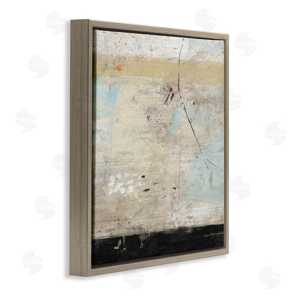 Stupell Industries Suzanne Nicoll | Rustic Beige Modern Composition Wall Art