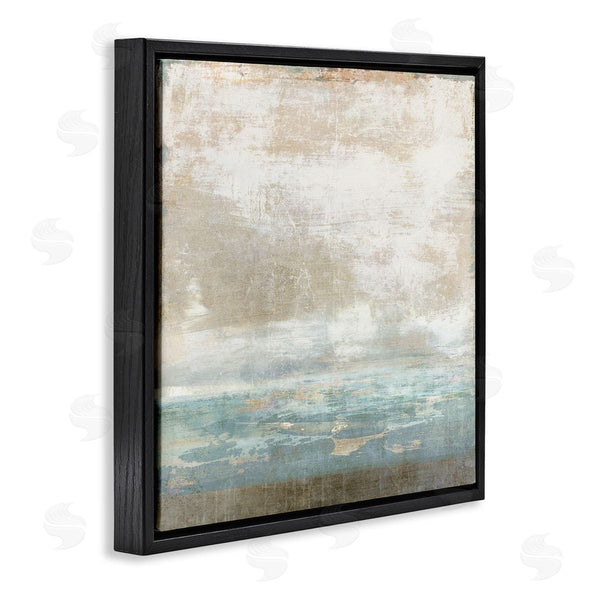 Stupell Industries Suzanne Nicoll | Rustic Blue Beige Ombre