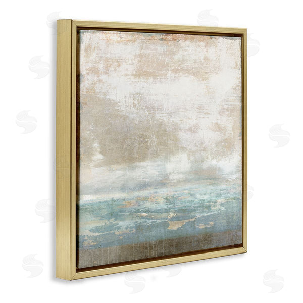 Stupell Industries Suzanne Nicoll | Rustic Blue Beige Ombre