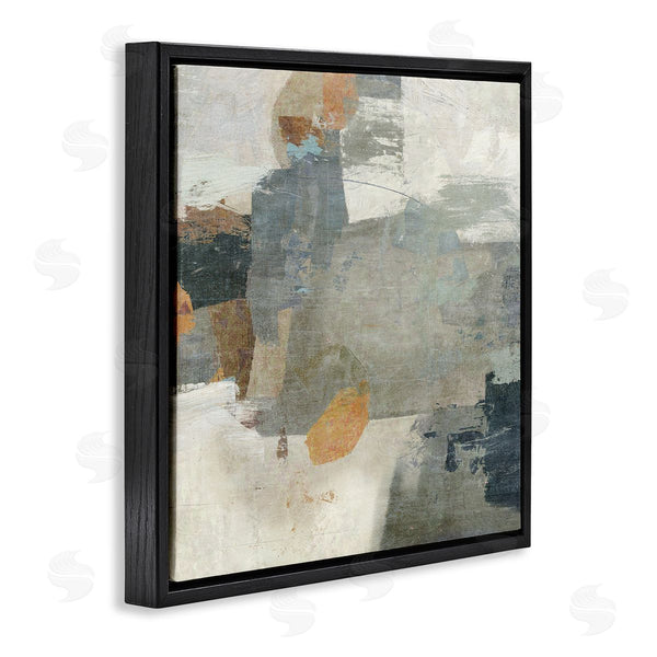 Stupell Industries Suzanne Nicoll | Rustic Grey Paint Strokes