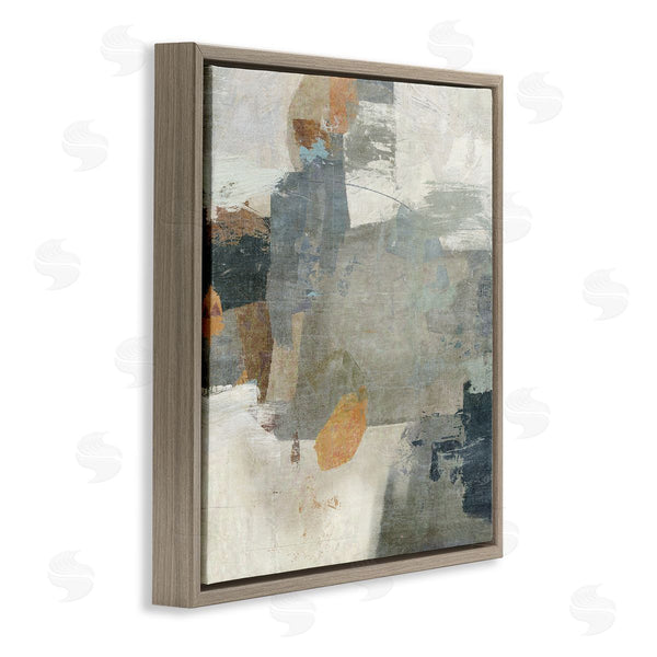 Stupell Industries Suzanne Nicoll | Rustic Grey Paint Strokes