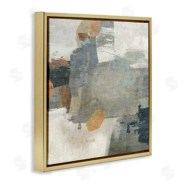 Stupell Industries Suzanne Nicoll | Rustic Grey Paint Strokes