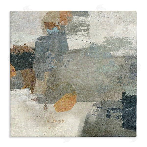stupell industries Suzanne Nicoll | Rustic Grey Paint Strokes