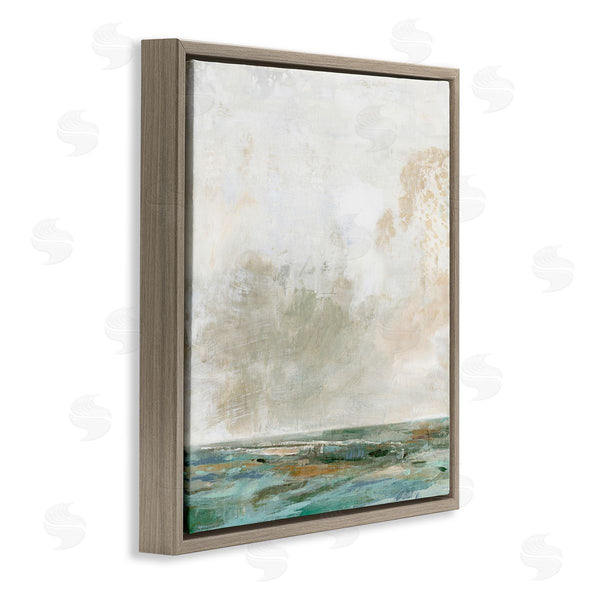 Stupell Industries Suzanne Nicoll | Rustic Seascape Neutrals