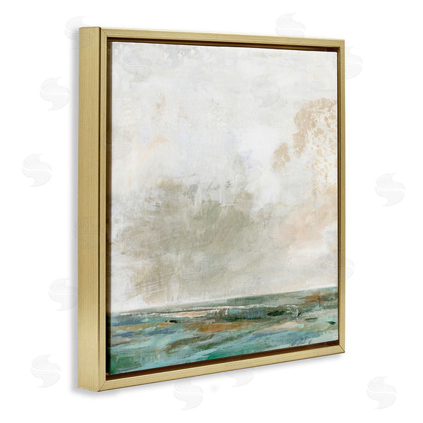 Stupell Industries Suzanne Nicoll | Rustic Seascape Neutrals