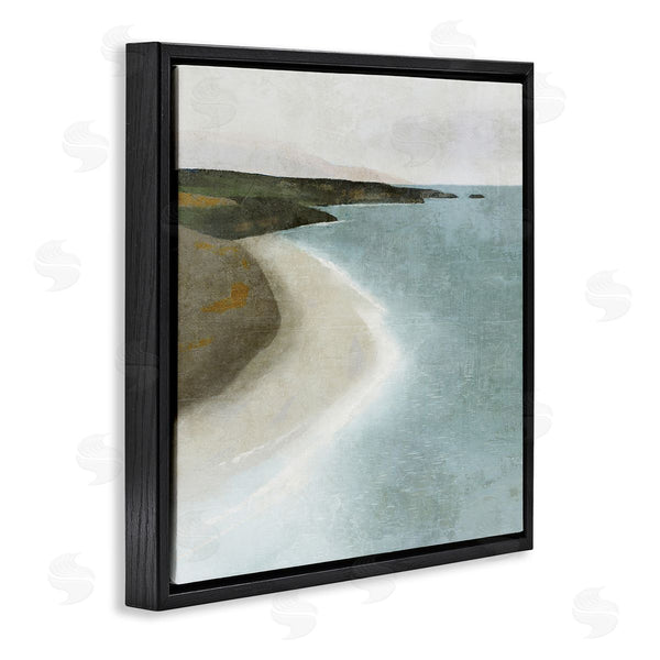 Stupell Industries Suzanne Nicoll | Simple Serene Coastline