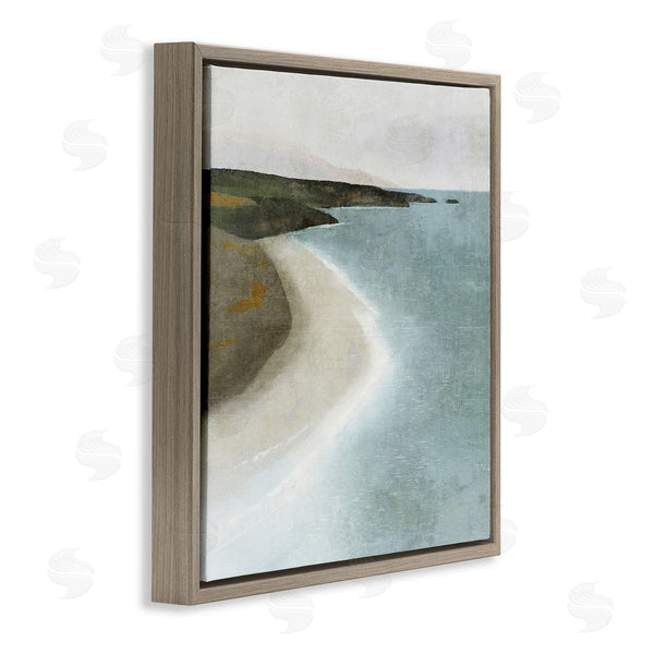 Stupell Industries Suzanne Nicoll | Simple Serene Coastline