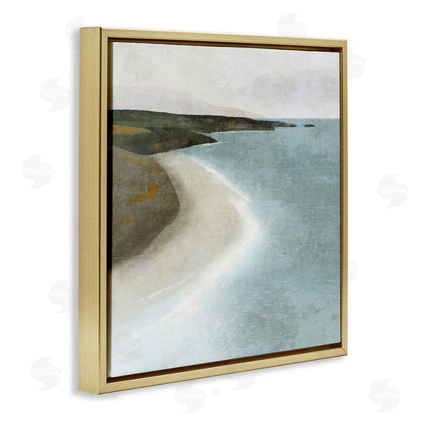 Stupell Industries Suzanne Nicoll | Simple Serene Coastline