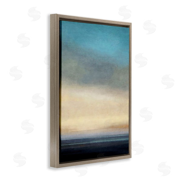 Stupell Industries Suzanne Nicoll | Stormy Beach Abstraction