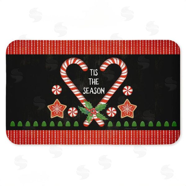 stupell industries Suzanne Nicoll | Tis The Season Candy Heart Anti-Fatigue Mat