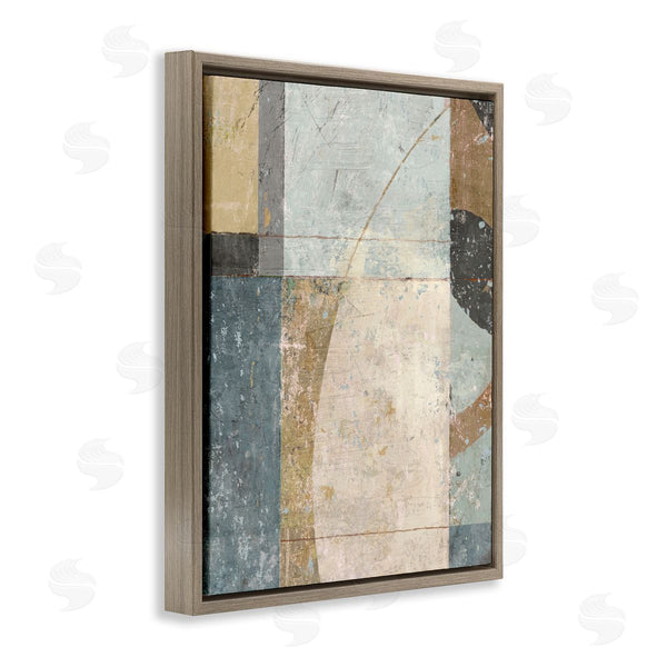 Stupell Industries Suzanne Nicoll | Weathered Geometric Shapes Wall Art