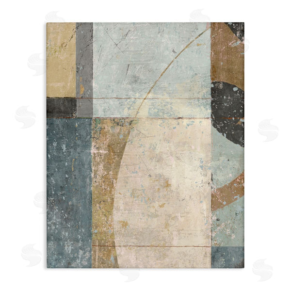 stupell industries Suzanne Nicoll | Weathered Geometric Shapes Wall Art