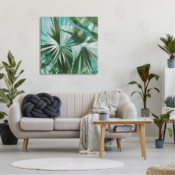 Stupell Industries Suzanne Wilkins | Tropical Plant Leaves Abstraction Wall Art