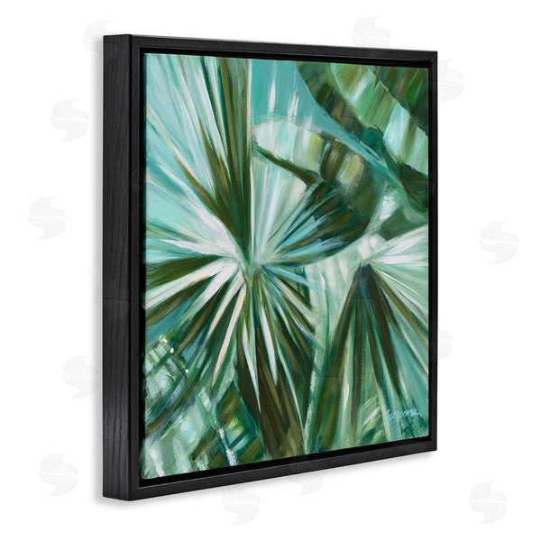 Stupell Industries Suzanne Wilkins | Tropical Plant Leaves Abstraction Wall Art