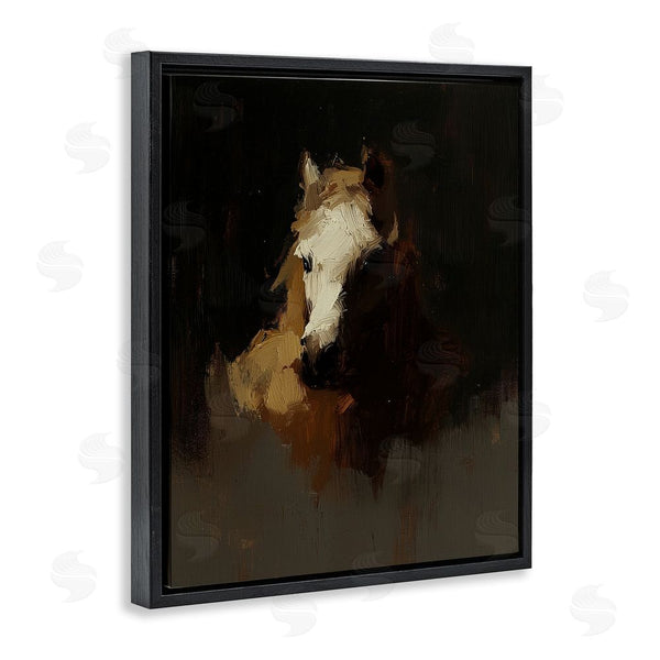Stupell Industries Svetlana Aleynikova | Abstract Rider Horse Illusion Wall Art