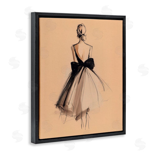 Stupell Industries Svetlana Aleynikova | Back With A Bow Dress