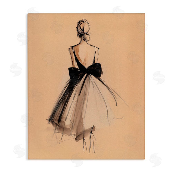 stupell industries Svetlana Aleynikova | Back With A Bow Dress