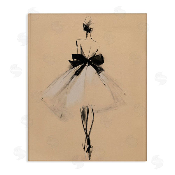 stupell industries Svetlana Aleynikova | Back With Ribbon Gown