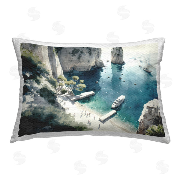 Stupell Industries Svetlana Aleynikova | Boats On Rocky Shore