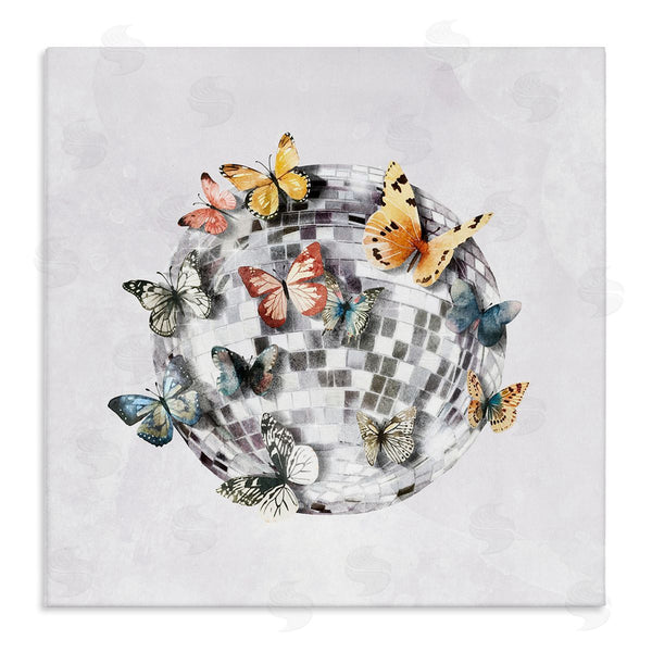 stupell industries Svetlana Aleynikova | Butterflies on Disco Ball