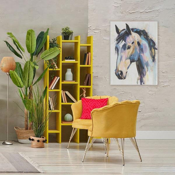 Stupell Industries Svetlana Aleynikova | Chromatic Stallion Abstraction Wall Art