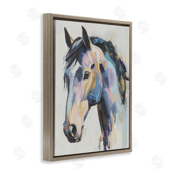 Stupell Industries Svetlana Aleynikova | Chromatic Stallion Abstraction Wall Art