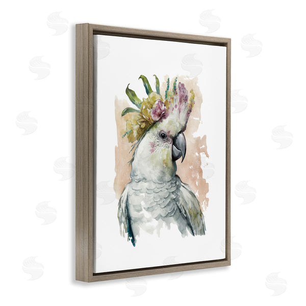 Stupell Industries Svetlana Aleynikova | Cockatiel With Pink Flower
