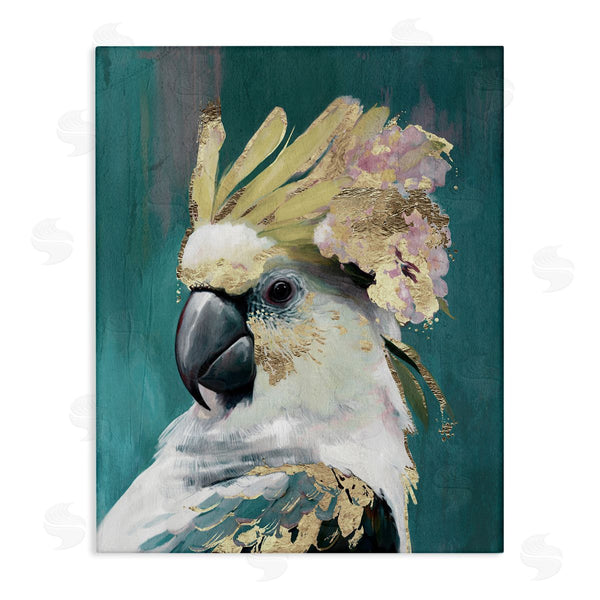 stupell industries Svetlana Aleynikova | Cockatoo with Gold Accents
