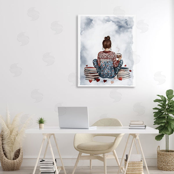 Stupell Industries Svetlana Aleynikova | Cozy Ritual Reader Wall Art