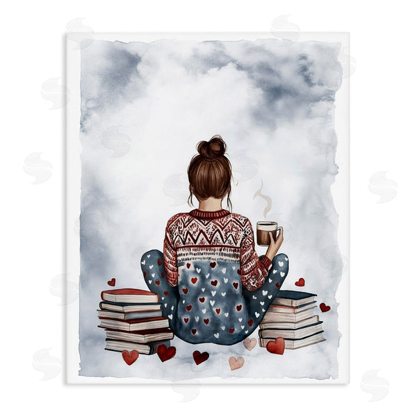 stupell industries Svetlana Aleynikova | Cozy Ritual Reader Wall Art