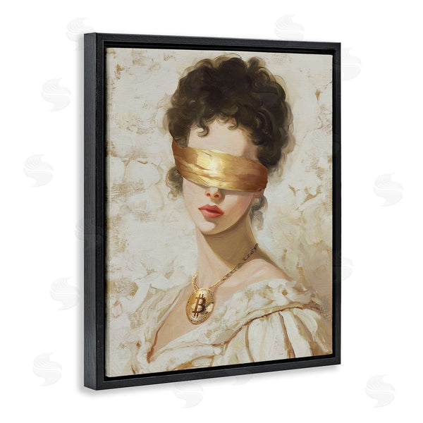 Stupell Industries Svetlana Aleynikova | Crypto Veil Portrait Wall Art