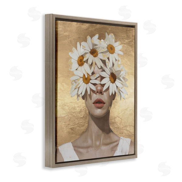 Stupell Industries Svetlana Aleynikova | Daisy Adorned Woman