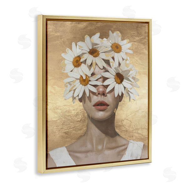 Stupell Industries Svetlana Aleynikova | Daisy Adorned Woman