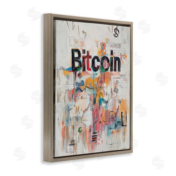 Stupell Industries Svetlana Aleynikova | Digital Currency Abstract Collage Wall Art