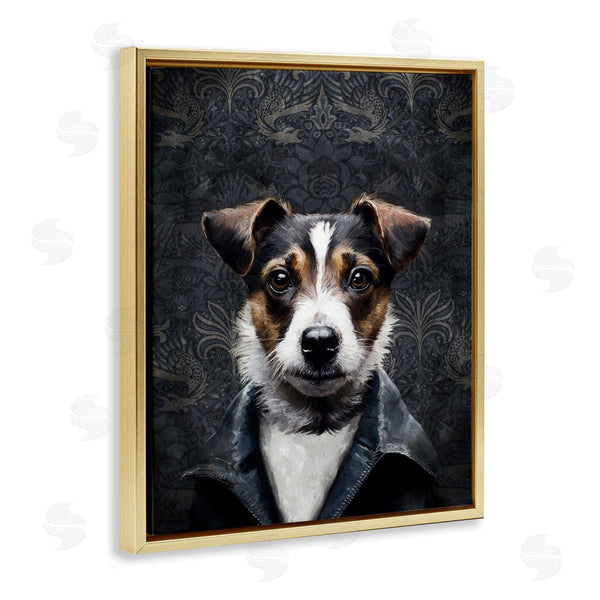 Stupell Industries Svetlana Aleynikova | Dog With Ornate Background