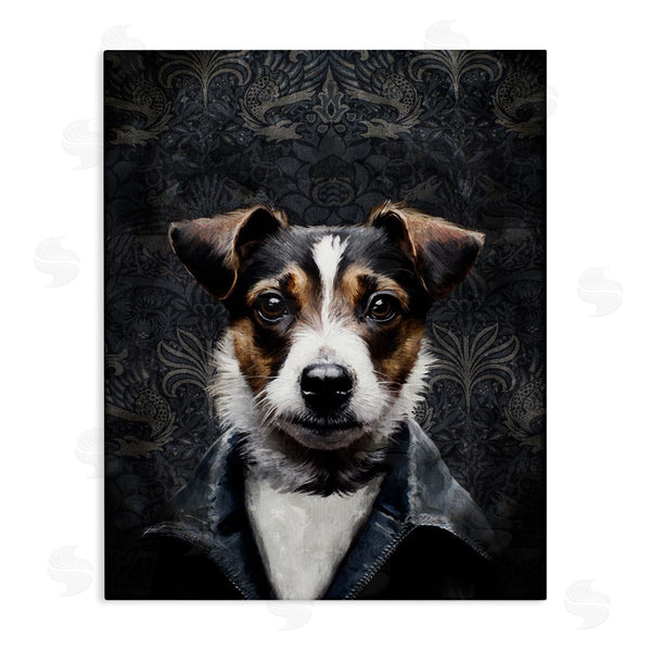 stupell industries Svetlana Aleynikova | Dog with Ornate Background