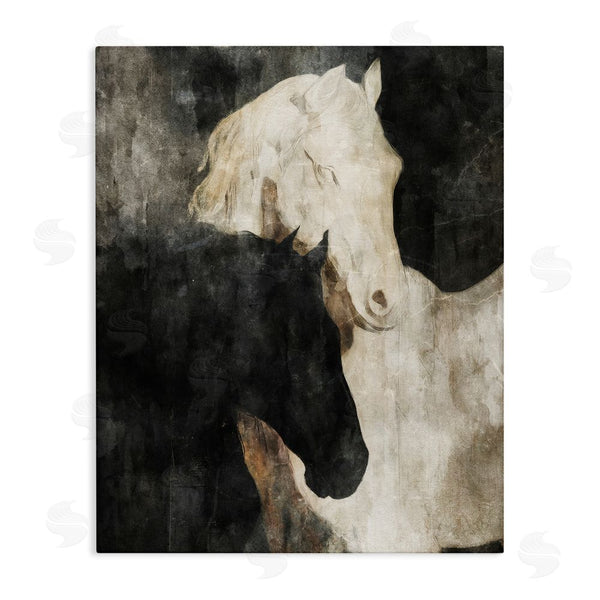 stupell industries Svetlana Aleynikova | Dual Spirit Horses Wall Art