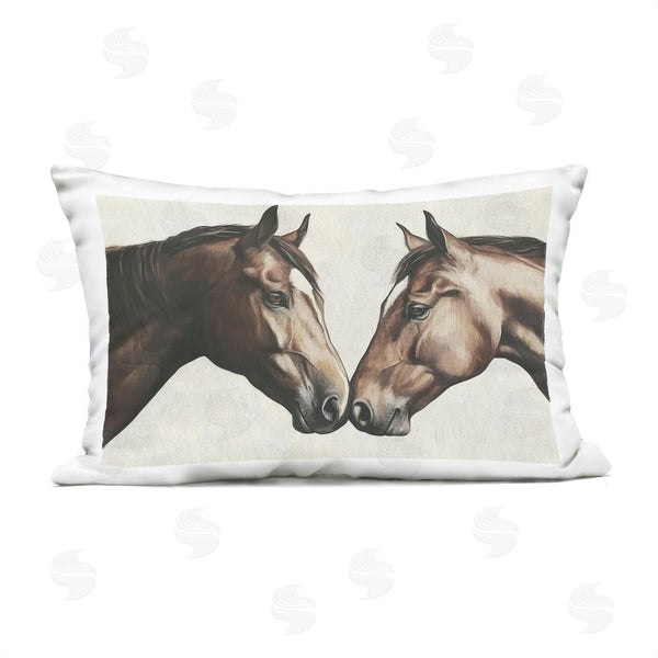 Stupell Industries Svetlana Aleynikova | Equine Companions Pair Throw Pillow