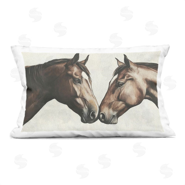 stupell industries Svetlana Aleynikova | Equine Companions Pair Throw Pillow