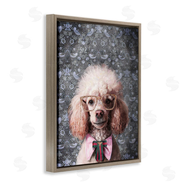 Stupell Industries Svetlana Aleynikova | Glam Poodle On Florals