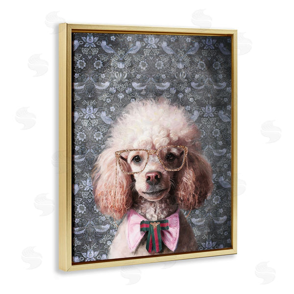Stupell Industries Svetlana Aleynikova | Glam Poodle On Florals