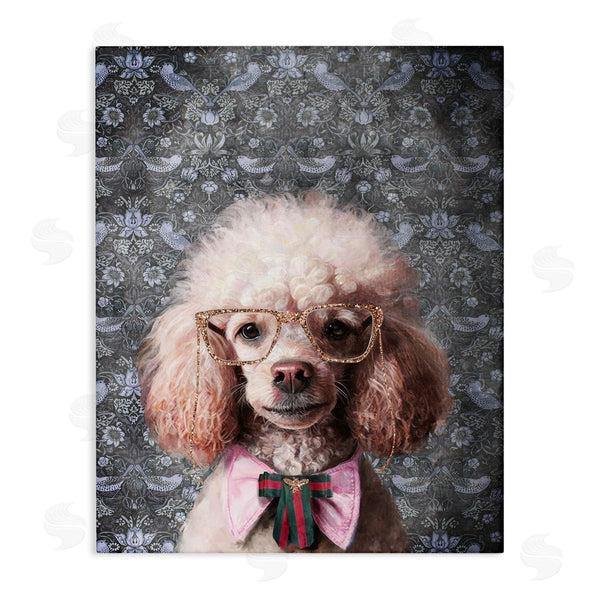 stupell industries Svetlana Aleynikova | Glam Poodle on Florals