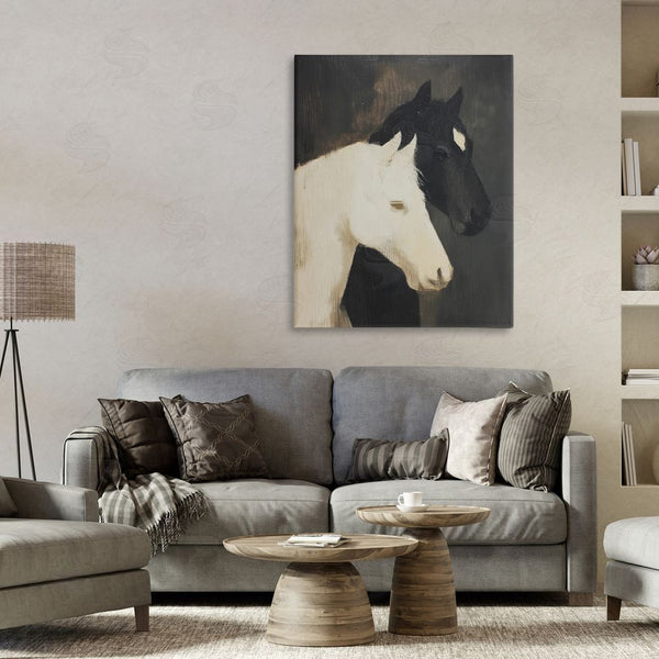 Stupell Industries Svetlana Aleynikova | Horse Harmony Contrast