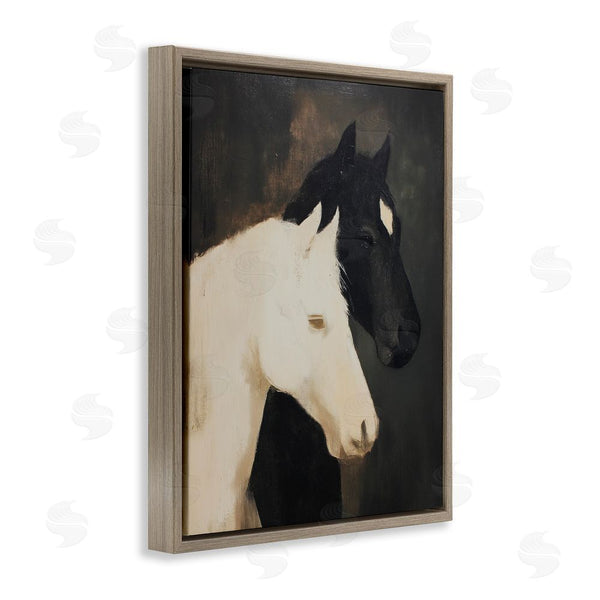 Stupell Industries Svetlana Aleynikova | Horse Harmony Contrast