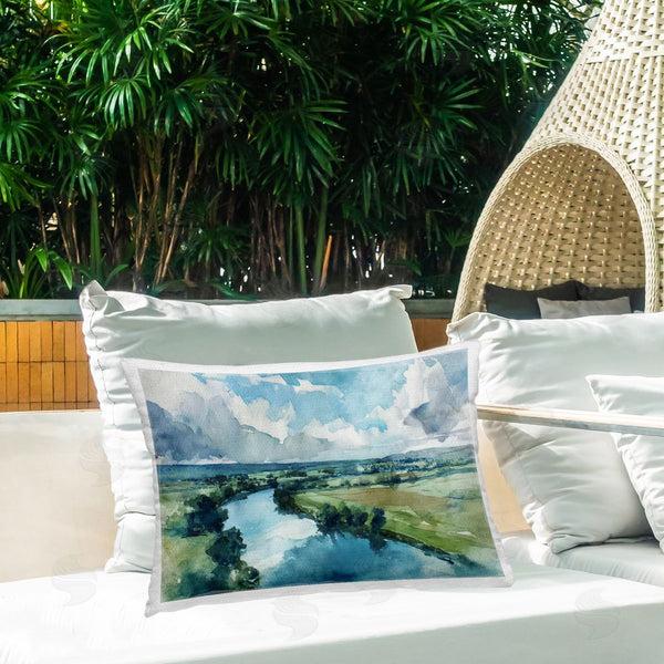 Stupell Industries Svetlana Aleynikova | In The Wild Flow Throw Pillow