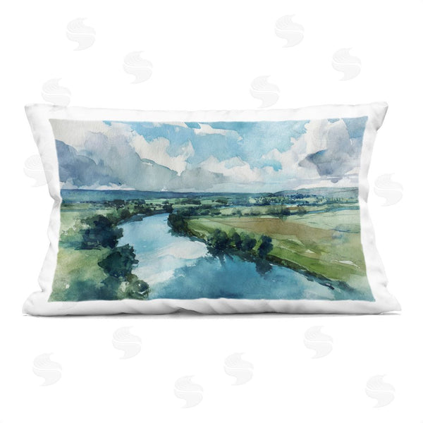 stupell industries Svetlana Aleynikova | In The Wild Flow Throw Pillow