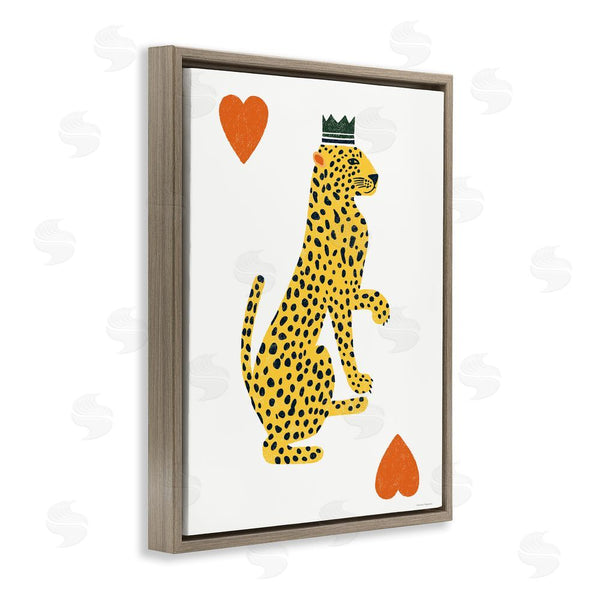 Stupell Industries Svetlana Aleynikova | Leopard & Hearts Card Wall Art