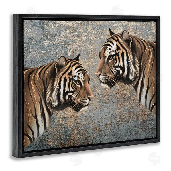 Stupell Industries Svetlana Aleynikova | Mirrored Tiger Duo